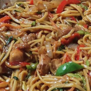 Chicken stir Fry Noodles